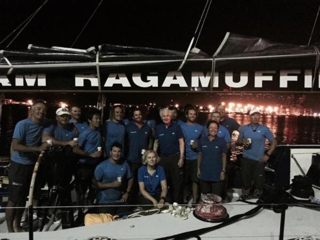 Some of the 20 crew on Ragamuffin - 2015 Transpac © Todd Rasmussen